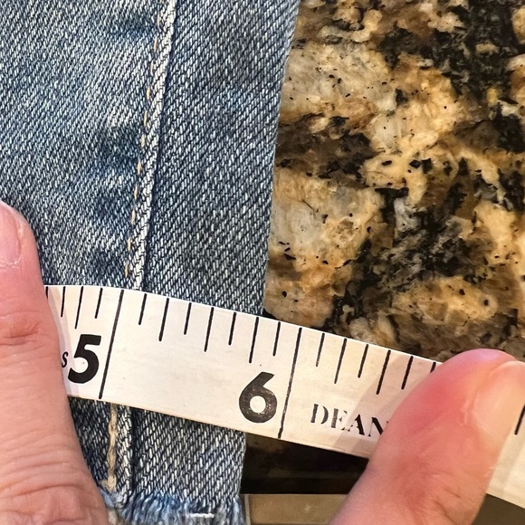 Adriano Goldschmied The Farrah Skinny Ankle Light Wash Raw Hem Jeans Size 32 - Picture 7 of 10